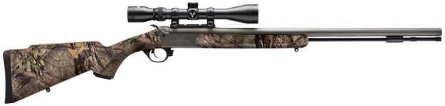 Picture of Traditions Nitrofire 50 Cal 209 Primer 26" Gray Cerakote Rec/Barrel With Vapr Twist Mossy Oak Break Up Country Synthetic Stock Includes 3-9X40mm Scope 