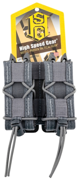 Picture of High Speed Gear Taco Mag Pouch Double Wolf Gray Nylon Molle Compatible W/ Pistol 