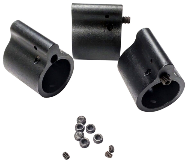 Picture of Bowden Tactical Low-Profile Adjustable Gas Block Made Of 4140 Steel With Black Nitride Finish & .750 Diameter For Ar-15 