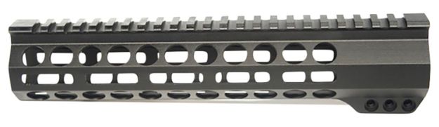 Picture of Bowden Tactical Foundation Handguard 10" M-Lok Made Of Black Anodized Aluminum Includes Barrel Nut For Ar-Platform 