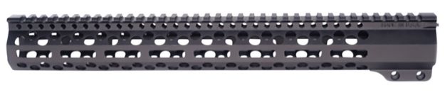 Picture of Bowden Tactical Foundation Handguard 15" Flat Top M-Lok Made Of Black Anodized Aluminum Includes Barrel Nut For Ar-Platform 