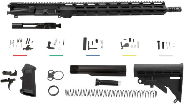 Picture of Aim Sports Complete Build Kit 5.56X45mm Nato 16" Aluminum Black Hard Coat Anodized Receiver For Ar-15 