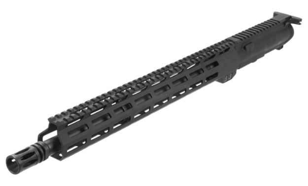 Picture of Aim Sports Complete Upper Assembly 5.56X45mm Nato 16" Black Nitride Barrel 7075-T6 Aluminum Black Hard Coat Anodized Receiver 15" M-Lok Free-Float Handguard For Ar-15 