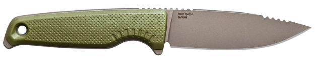 Picture of S.O.G Altair Fx 3.40" Fixed Plain Satin Tini Cryo Cpm 154 Ss Blade/ Field Green Grn Handle 