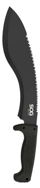 Picture of S.O.G Sogfari 12" Black Hardcased 3Cr13mov Ss Blade Black Kraton Handle 18" Long Includes Sheath 