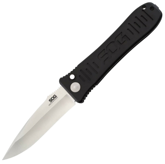 Picture of S.O.G Sog-Se-62 Spec Elite Ii 4" Folding Plain Clip Point Black Hardcased Tini Aus8 Ss Blade/Black Anodized Aluminum Handle 