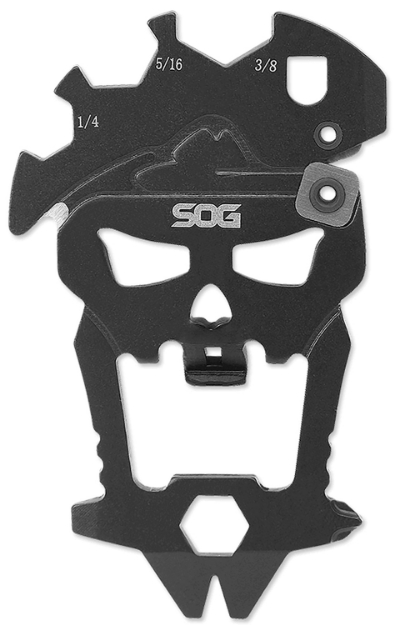 Picture of S.O.G Macv Black Hardcoat Anodized/420 Stainless Steel 