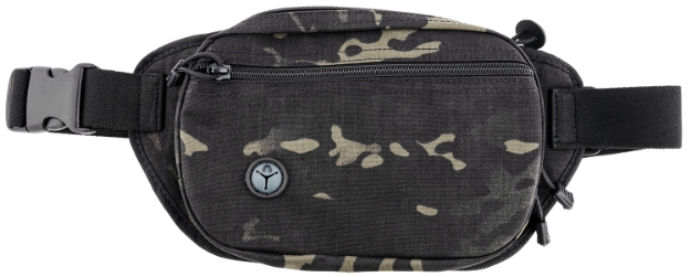 Picture of Galco Fastrax Pac Waistpack Compact Size Compact Multicam Black Neoprene Fits S&W M&P Compact/Taurus G2c/Springfield Hellcat Pro Ambidextrous 