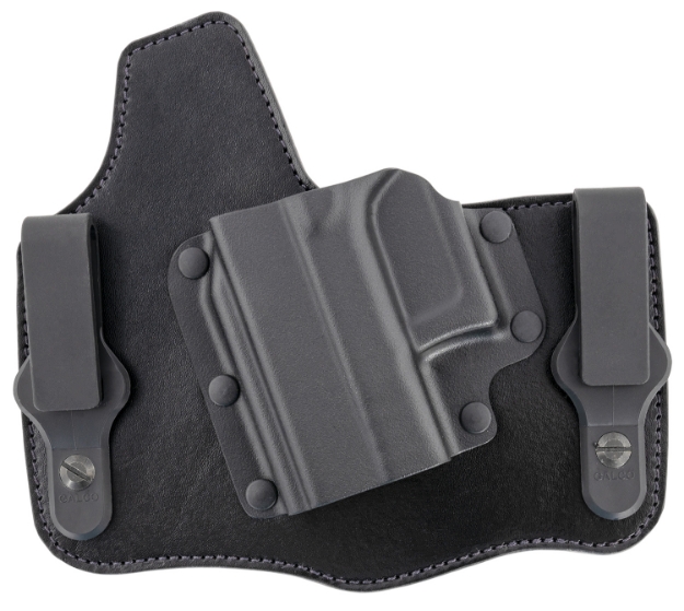 Picture of Galco Kingtuk Deluxe Iwb Black Kydex/Leather Uniclip Fits Glock 43 Fits Glock 43X Fits Springfield Hellcat Pro Left Hand 