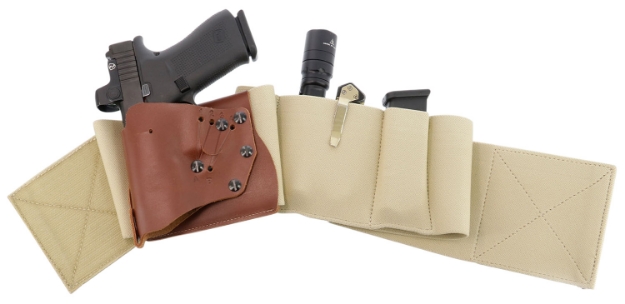 Picture of Galco Underwraps Elite Khaki Medium Leather/Nylon Handgun 