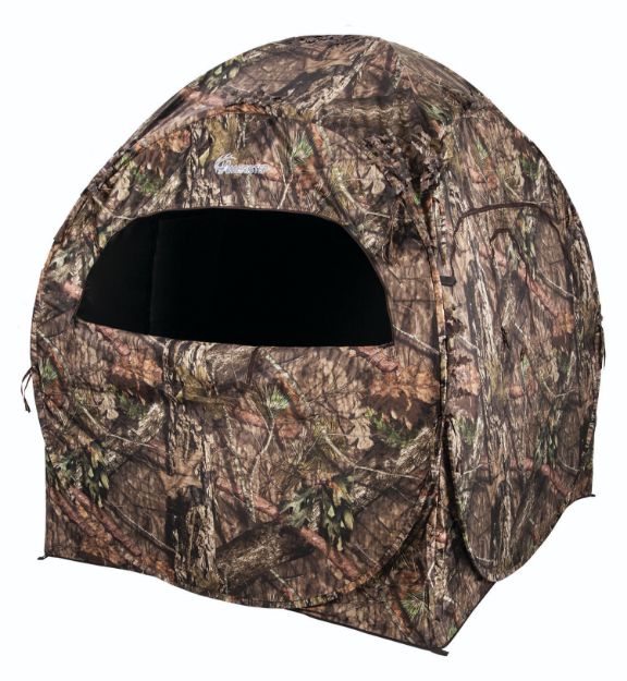 Picture of Ameristep Doghouse Run & Gun Blind Mossy Oak Break-Up Country 300 Durashell Plus 60" High 60" Long 