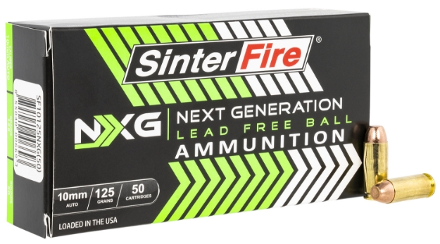 Picture of Sinterfire Inc Next Generation (Nxg) 10Mm Auto 125 Gr Lead Free Ball 50 Bx/20 Cs 