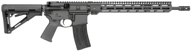 Picture of Midwest Industries Lightweight 223 Wylde 16" 30+1 Black Hard Coat Anodized Rec With 14" M-Lok Black 6 Position Magpul Ctr Stock Black Magpul Moe Grip Right Hand 