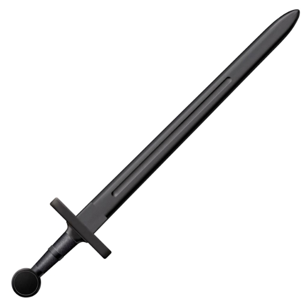 Picture of Cold Steel Medieval Training Sword 32.25" Sword Plain Black Polypropylene Blade/7.25" Black Polypropylene Handle 