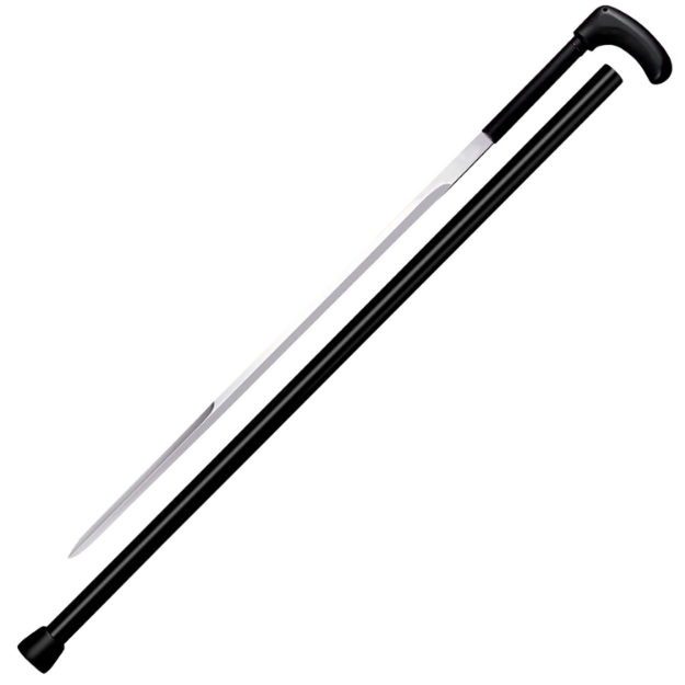 Picture of Cold Steel Cs-88Scfd Heavy Duty Sword Cane Plain Sword 3Cr13mov Ss Blade/Black Heavy Duty Nylon Handle 