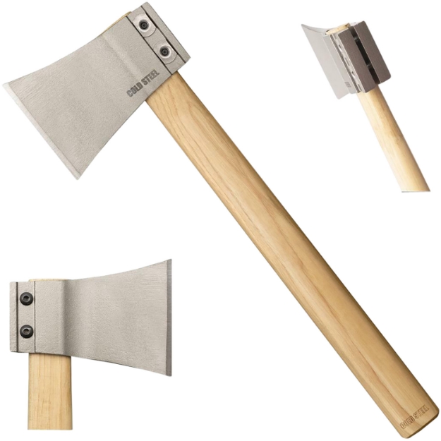 Picture of Cold Steel Professional Throwing Axe 4" Blade 1055 Carbon Steel Blade American Hickory Handle 16" Long 