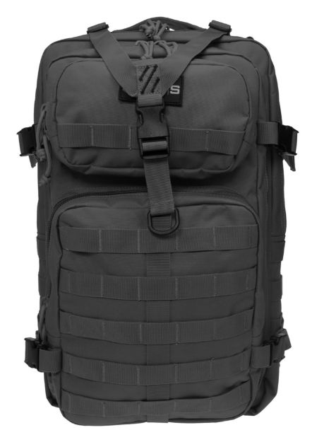 Picture of Gps Bags Gps Tactical Bugout Black Polyester With 15" Laptop Sleeve & Retention System For 2 Pistols & Magazines 