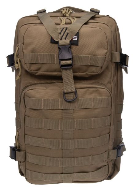 Picture of Gps Bags Gps Tactical Bugout Tan Polyester With 15" Laptop Sleeve & Retention System For 2 Pistols & Magazines 