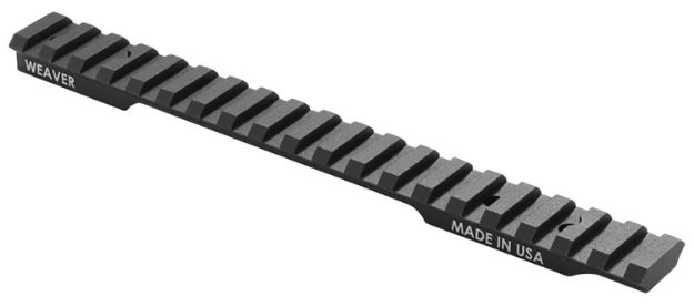 Picture of Weaver Mounts Multi-Slot Extended Matte Black Anodized Aluminum Fits Savage Axis I/Ii 8-40 Post 6/2021 20 Moa 