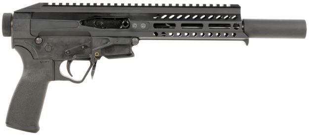 Picture of Patriot Ordnance Factory Rebel 22 Lr 8" Black Anodized Upper Rec Polymer Lower Rec Qd End Cap Black Mft Grip Right Hand 