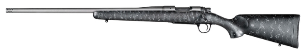 Picture of Christensen Arms Mesa 6.5 Creedmoor 4+1 22" Threaded Barrel, Tungsten Gray Cerakote, Black With Gray Webbing Stock, Left Hand 