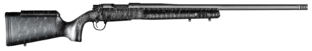 Picture of Christensen Arms Mesa Long Range 308 Win 4+1 24" Threaded Barrel, Tungsten Gray Cerakote, Black With Gray Webbing Stock 