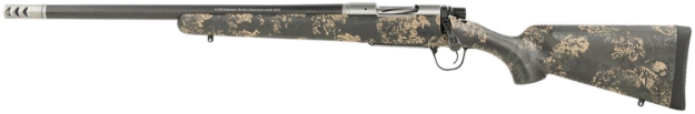 Picture of Christensen Arms Ridgeline Fft 6.5 Prc 3+1 20" Carbon Fiber/Threaded Barrel, Stainless Steel, Green With Black/Tan Accents Stock, Left Hand 