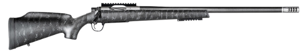 Picture of Christensen Arms Traverse 22-250 Rem 4+1 24" Threaded Barrel, Natural Stainless, Black With Gray Webbing Stock 