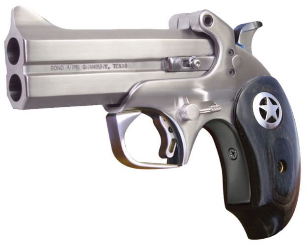 Picture of Bond Arms Ranger Ii 38 Special,357 Mag 4.25" 2Rd Stainless Barrel/Frame Black Ash Grips With Integrated Star Inlay 