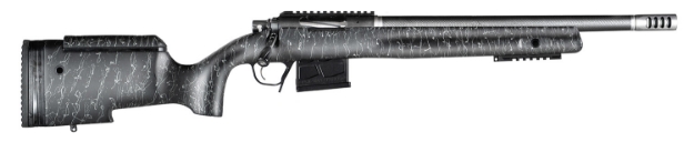 Picture of Christensen Arms Ba Tactical Long Range 6.5 Creedmoor 4+1 16" Carbon Fiber Barrel, Black Nitride Finish, Black With Gray Webbing Stock 