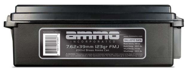 Picture of Ammo Inc Signature Hunting 7.62X39mm 123 Gr Full Metal Jacket (Fmj) 200 Per Box/ 6 Cs 