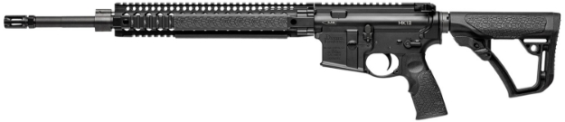 Picture of Daniel Defense Ddm4 Mk12 Spr *Ca Compliant 5.56X45mm Nato 18" 10+1 Black Hard Coat Anodized Rec 6 Position W/Softtouch Overmolding Stock Black Polymer Grip 