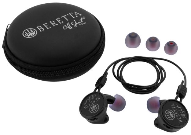 Picture of Beretta Usa Mini Headset Comfort Plus Silicone Ear Piece 32 Db In The Ear Black 