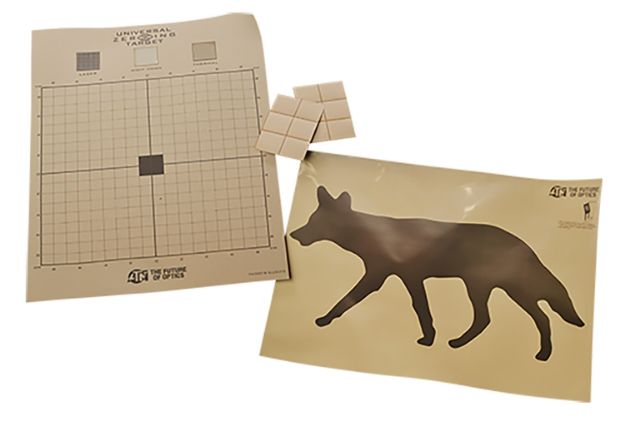 Picture of Atn Thermal Target Kit Coyote Paper 30" X 24" Brown Includes 12 Plasters/2 Targets 