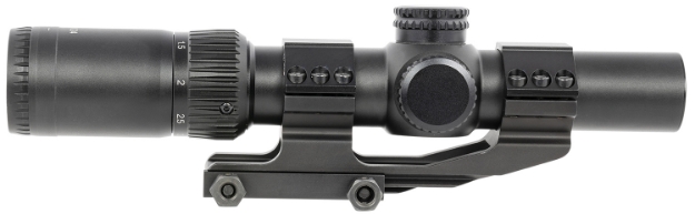 Picture of Tacfire Sc1424-G2-D Black 1-4X 24Mm Illuminated Red Dot Reticle 