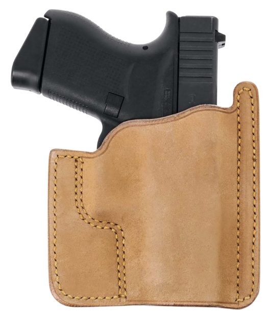 Picture of Galco Front Pocket Natural Horsehide Fits Glock 43/43X/Mos Ambidextrous 