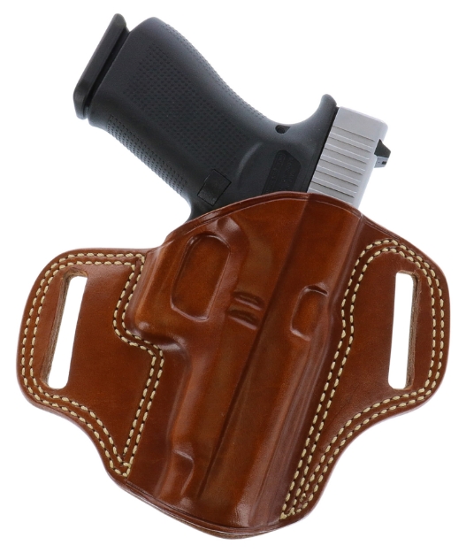 Picture of Galco Combat Master Owb Tan Leather Belt Slide Fits Springfield Hellcat Pro Right Hand 