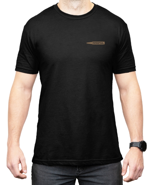 Picture of Magpul Smooth & Mild Black Cotton Short Sleeve Small 