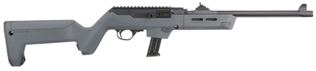 Picture of Ruger Pc Carbine *State Compliant 9Mm Luger 10+1 16.10" Threaded Barrel, Matte Black Oxide Metal Finish, Stealth Gray Stock, Optics Ready 