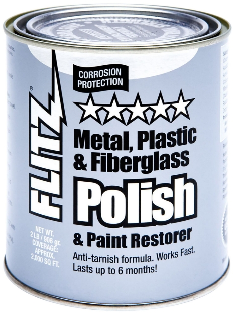 Picture of Flitz Ca03518-6 Polish Paste Clean/Polish/Protect Quart 2 Lbs 