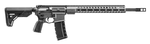 Picture of Fn Fn 15 Dmr3 5.56X45mm Nato 18" Barrel 30+1, Tungsten Gray Receiver, Black Oem Stock & Grip, Optics Ready 