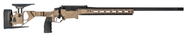 Picture of Seekins Precision Havak Hit Pro 6Mm Creedmoor Caliber With 3+1 Capacity, 24" Barrel, Black Metal Finish & Black Folding Chassis Stock Right Hand (Full Size) 