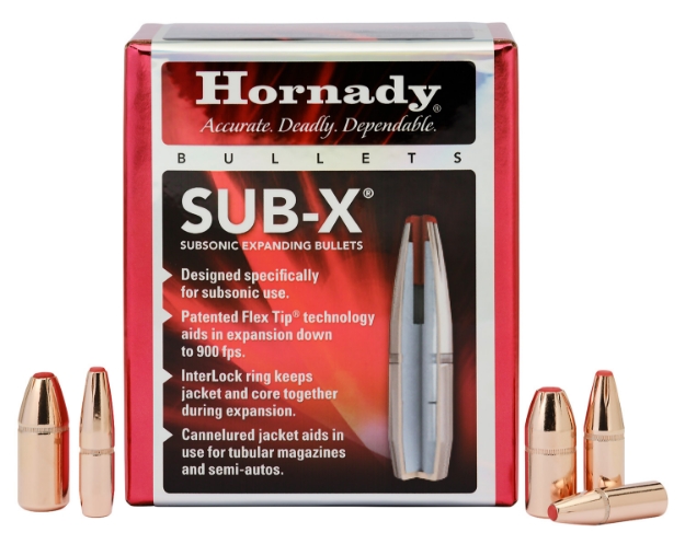 Picture of Hornady Sub-X Hunting 35 Cal 250 Gr Subsonic-Expanding 