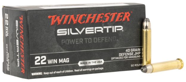 Picture of Winchester Ammo Silvertip 22 Mag 40 Gr Silvertip Hollow Point 50 Per Box/ 20 Cs 