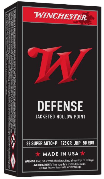 Picture of Winchester Ammo Usa Target 38 Special 125 Gr Jacketed Hollow Point (Jhp) 50 Per Box/ 10 Cs 