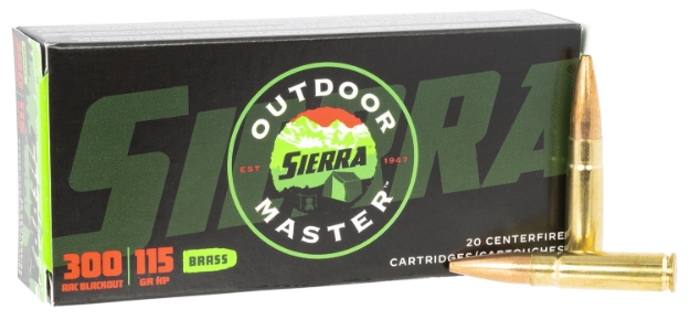 Picture of Sierra Outdoor Master 300 Blackout 115 Gr Hollow Point (Hp) 20 Per Box/10 Cs 