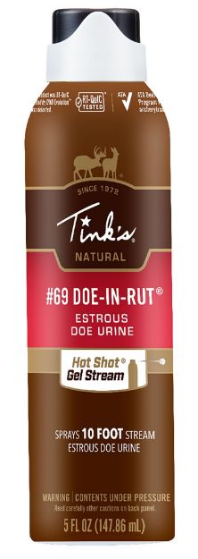 Picture of Tinks #69 Hot Shot Deer Attractant Doe In Estrus Scent Gel 5 Oz Gel Stream 