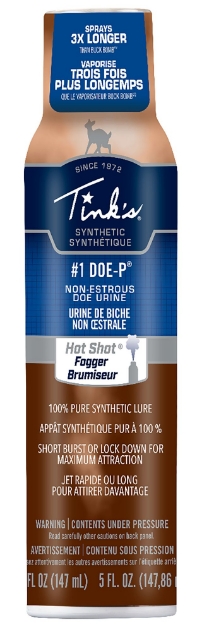 Picture of Tinks #1 Doe-P Synthetic Deer Attractant Doe Urine Scent 5 Oz Aerosol 