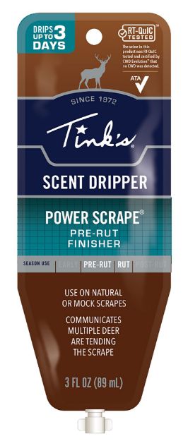 Picture of Tinks Scent Dripper Pre-Rut Deer Attractant Pre-Rut Finisher Scent 3 Oz Dripper 