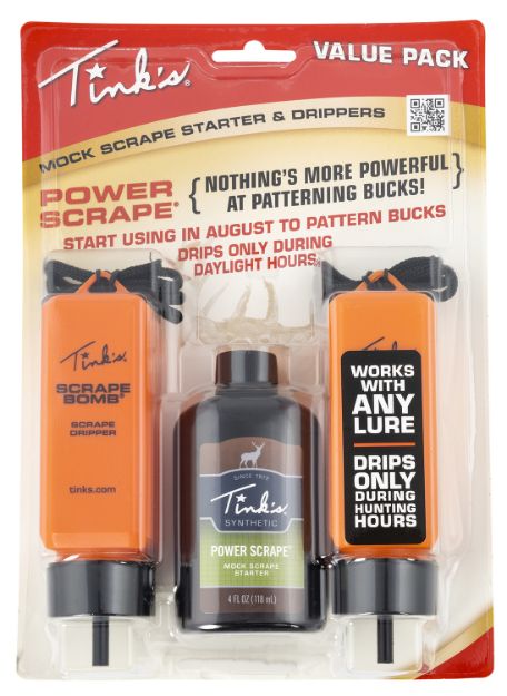 Picture of Tinks Power Scrape Value Pack Deer Attractant Mock Scrape Scent 4 Oz Dripper 2 Pk 